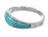 Turquoise Silver Jewelry Ring Size 5-3/4 AX86231